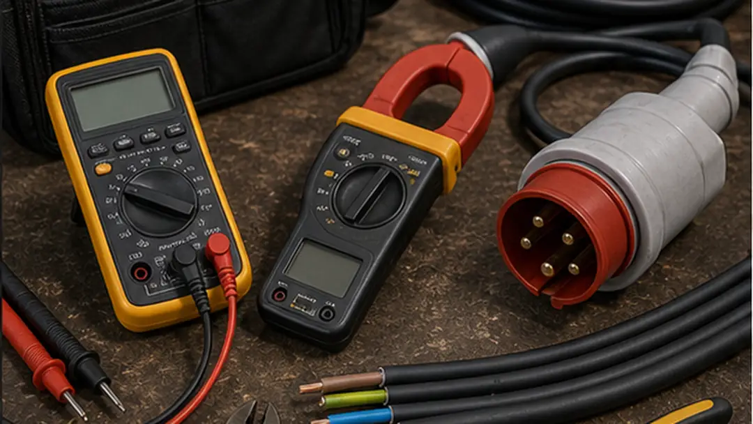 Tools for 3-phase power installation