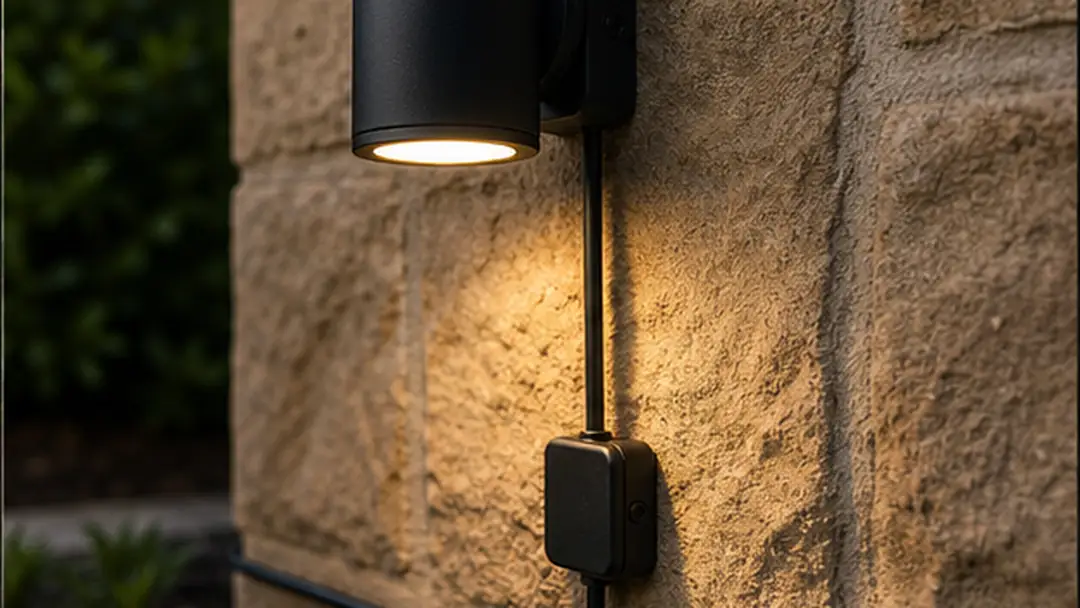 Illustrative garden lighting installation work in Kirriemuir